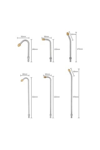 Dancemonkey Yüksek Basınçlı Yıkama Dirseği - 5000 Psı Paslanmaz Çelik