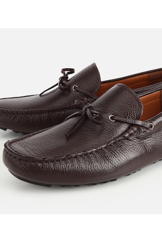 Hotiç Erkek Deri Kahverengi Fiyonk Detaylı Günlük Loafer 02ayh319940a480 02ayh319940a480 Kahverengi