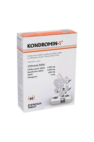 Assos Kondromin-S + Msm 60 Efervesan Tablet