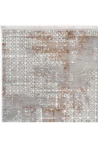 Cool Halı Verona 1903 Vizon Salon Koridor Kesme Yolluk Yumuşak Doku Kaymaz Tozmaz Dokuma Makine Halı