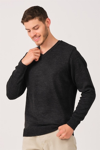 Dewberry V0036 Erkel V Yaka Kazak Antrasit