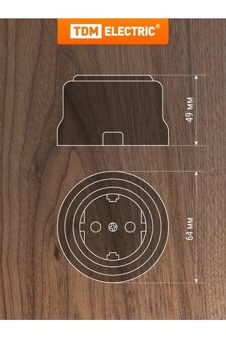 Tdm Electric Vivi Tdm Tekli Yüzey Montajlı Priz 16a 250v 229909272 Vivi