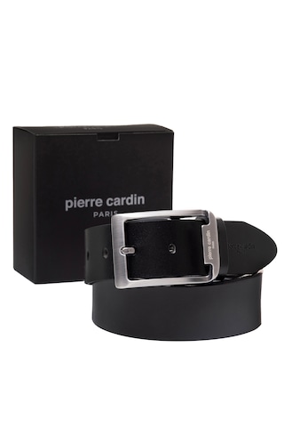 Pierre Cardin Deri Erkek Kemer En 4cm Pc4100 Siyah