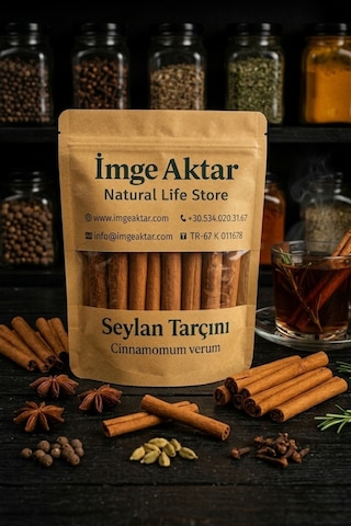 İmge Aktar Seylan Tarçını Sri Lanka Tarçını 40 G İmge Aktar Seylan Tarçını Sri Lanka Tarçını 40 G