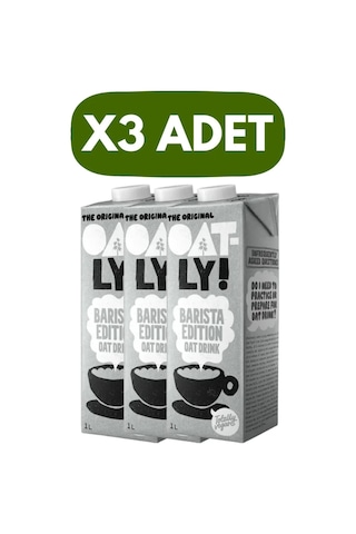 Barista Yulaflı İçecek 1 Lt X3