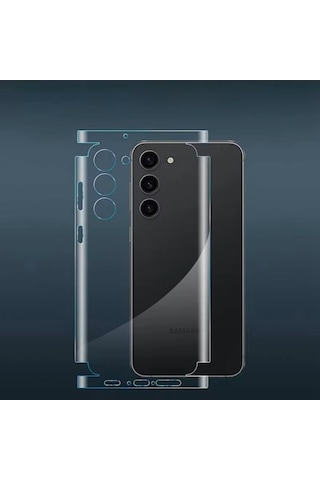 Redmi Note 14 Pro Uyumlu 360 Derece Arka Hidrojel Film Koruma Body Jelatin
