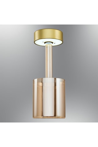 Özcan Aydınlatma 3018-03 Vase Masa Lambası Sarı Sarı