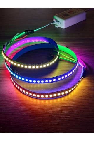 Ws2812B Ayrı Ayrı Adreslenebilir Argb 144Lü Şerit Led 5V