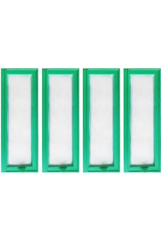 Wezone Vorwerk Kobold Vr200/vr300 İçin Dayanıklı 4'lü Robot Süpürge Filtre Seti, Ev Temizliği İçin Mükemmel Çözüm