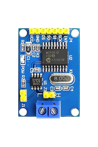 MCP2515 Can Ağ Haberleşme Modülü Can Network Transceiver Klemens Araba Otomasyon Kontrol Sis.