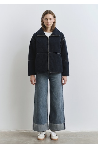 Mavi - Lacivert Sherpa Ceket 1110719-90372 Lacivert