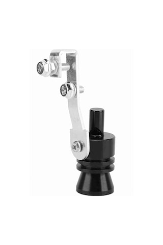 Kosona Honda/acura Uygun Alüminyum Turbin Ses Simülatörü - Motor Akışı İle Turbin Sesi Oluşturucu - Siyah L Boyutu - Kolay Kurulum