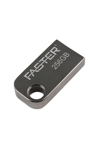 Faster 256 Gb Mimi Serisi Usb 3.0 Yüksek Hızlı Metal Flash Bellek