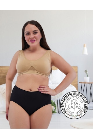 Alya Underwear Kadın Battal Külot - 3 Adet Siyah 8xl, 9xl, 10xl Siyah