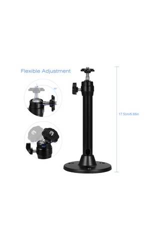 Springsun Çoğu Taşınabilir Projektör İçin 3 Ayarlı Vida Adaptörlü Evrensel Tavan/duvar Montaj Kiti