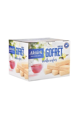 Aktürk Gofret Kakaolu Ve Vanilyalı 800 Gr 2 Li Paket
