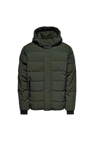 Only Onscayson Puffa Otw Erkek Ceket 22019598 Haki-haki Haki
