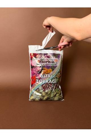 Bitki Toprağı 2,5 Litre %100 Organik İç Ve Dış Mekan Saksı Toprağı 2,5 LİTRE