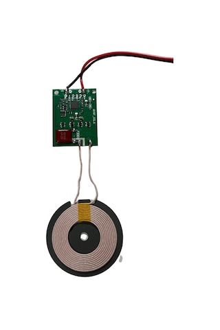 12v Kablosuz Şarj Devresi- Ünitesi Renkli