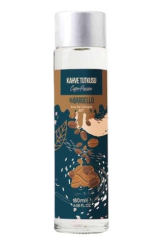 Kahve Tutkusu 180 Ml Cam Dökme Kapak Kolonya Edc