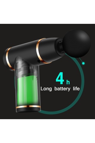 Sones Mini Fasya Masaj Aleti Nabız Mikro Akım Fizyoterapi Kas Servikal Omurga Masaj Ekipmanı Özellikleri: Düğmeli Versiyon 168 Siyah