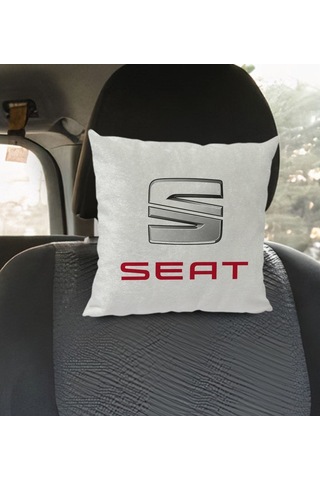 Bk Gift Seat Tasarımlı Kare Araç Koltuk Yastığı-1