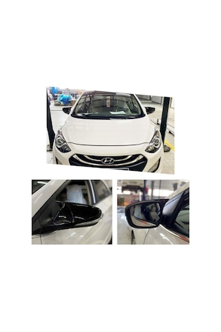 Hyundai İ30 2012 Yarasa Ayna Kapağı - abs Plastik - Parlak Siyah
