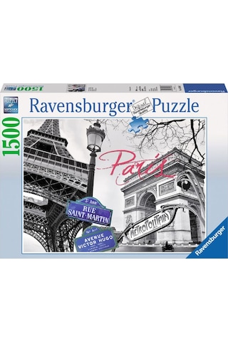 Ravensburger 1500 Parça Eyfel Kulesi Paris Puzzle