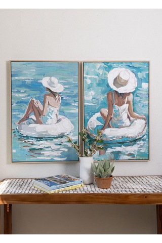 The Mia Summer Kanvas Tablo 60x90 Cm Tbl0068