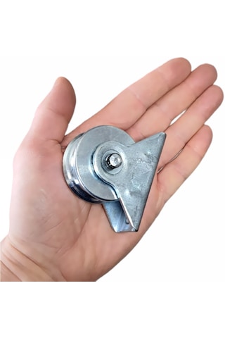 Aletçantam 50mm Bilyalı Rulmanlı Kepli Makara Sürgülü Kapı Ray Tekeri