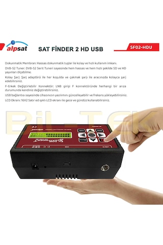 Satfinder 2 Hd Usb - Dijital Hd Uydu Bulucu