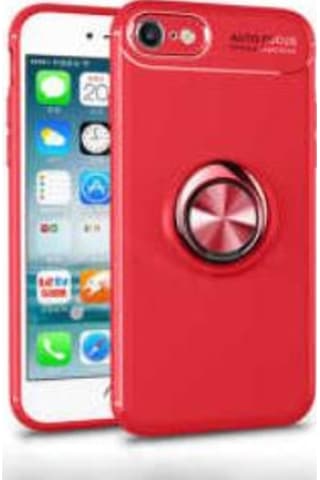 Apple Uyumlu iPhone Se 2022 Kılıf Yüzüklü Magnetli Ravel Case Kapak