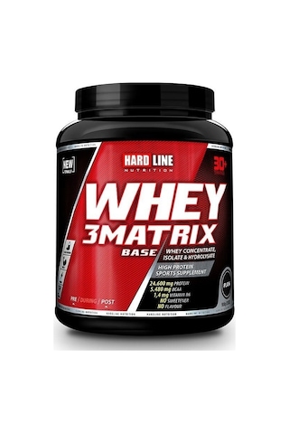 Hardline Whey 3 Matrix Base 908 Gr Aromasız