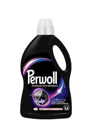 Perwoll Yenileme Siyahlar İçin Sıvı Deterjan 54 Yıkama 2.97 Lt 0.75 LT - 2.5 LT - 12 KG