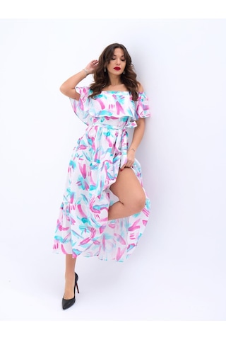 Moderie Butik 6473 Elbise-napoli Napoli