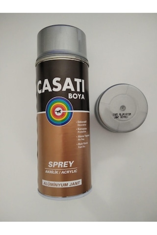 Gri Akrilik Alüminyum Jant Boyası 400 Ml-351