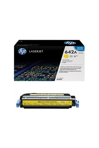 Hp 642A-Cb402A Sarı Toner