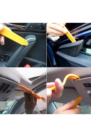 Oto Teyp Döşeme Trim Sökme Kapı Döşeme Trim Sökme Aparatı 4'Lü Set