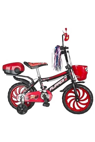 Flipper Kız Ve Erkek İçin 3-6 Yaş Arası Çocuk Bisikleti 15 Jant B Kırmızı