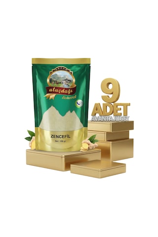 Aluçdağı Zencefil 9x100 Gr