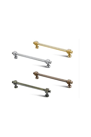 Kale Altın 160 Mm Metal Kulp 5 Adet Şık Ve Dayanıklı Dolap & Çekmece Kolu Altın
