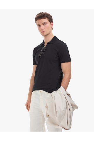 Pierre Cardin Erkek Siyah Tişört Basic 50325311-vr046