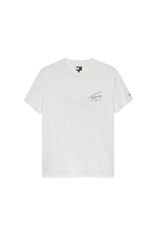 Tommy Jeans Erkek Tişört-dm0dm22320-12252 Beyaz