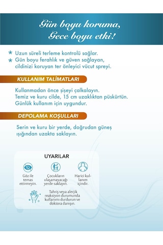 Cpiana Vücut Sprey Erkek Ter Önleyici 250ml