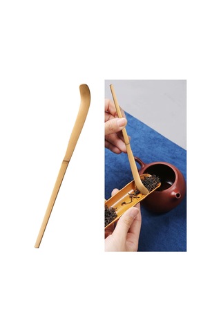 Suntek Matcha Kepçe Çay Gereçleri Craft Chashaku Oturma Stil-f