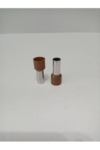 4GA Yalıtımlı Amfi Kablosu Ucu - 25 mm İzoleli Kablo Ucu 2 Adet