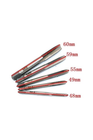 Klavuz Seti M3-M4-M5-M6-M8 Metrik Diş Açma Klavuzları