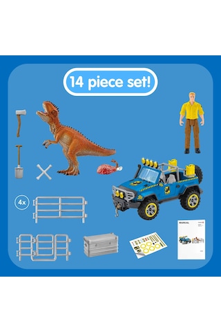 Schleich Araç Ve Dino Karakolu