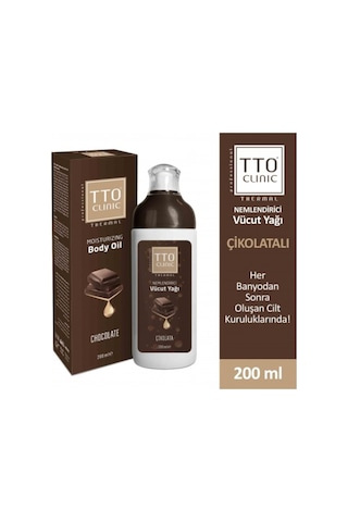 Tto Clınıc Nemlendirici Vücut Yağı Çikolata 200 ML