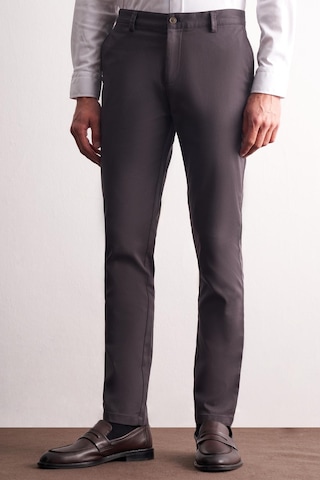 İmza Antrasit Yan Cep Düz Paça Pamuklu Slim Fit Chino Casual Pantolon 1003255165 Antrasit